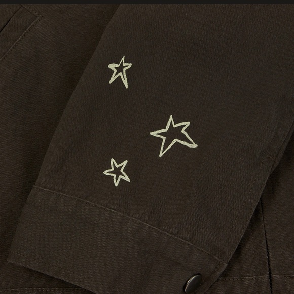 Taylor Swift Official Cowboy Like Me Work Jacket with Sherpa Collar - New In Bag - Picture 5 of 6